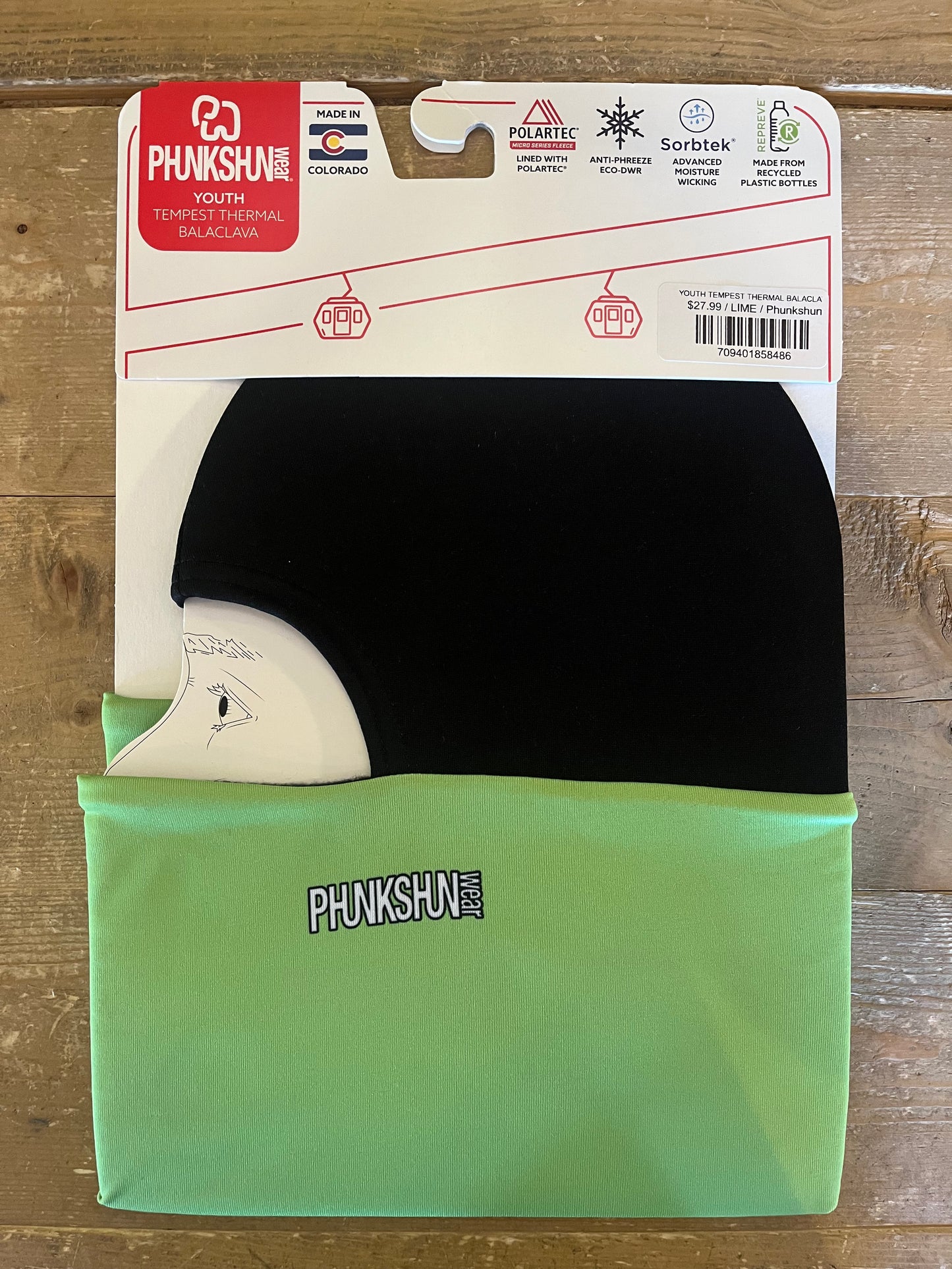 YOUTH TEMPEST THERMAL BALACLAVA